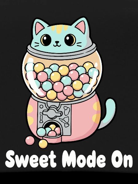 Pastel Cat Gumball Machine