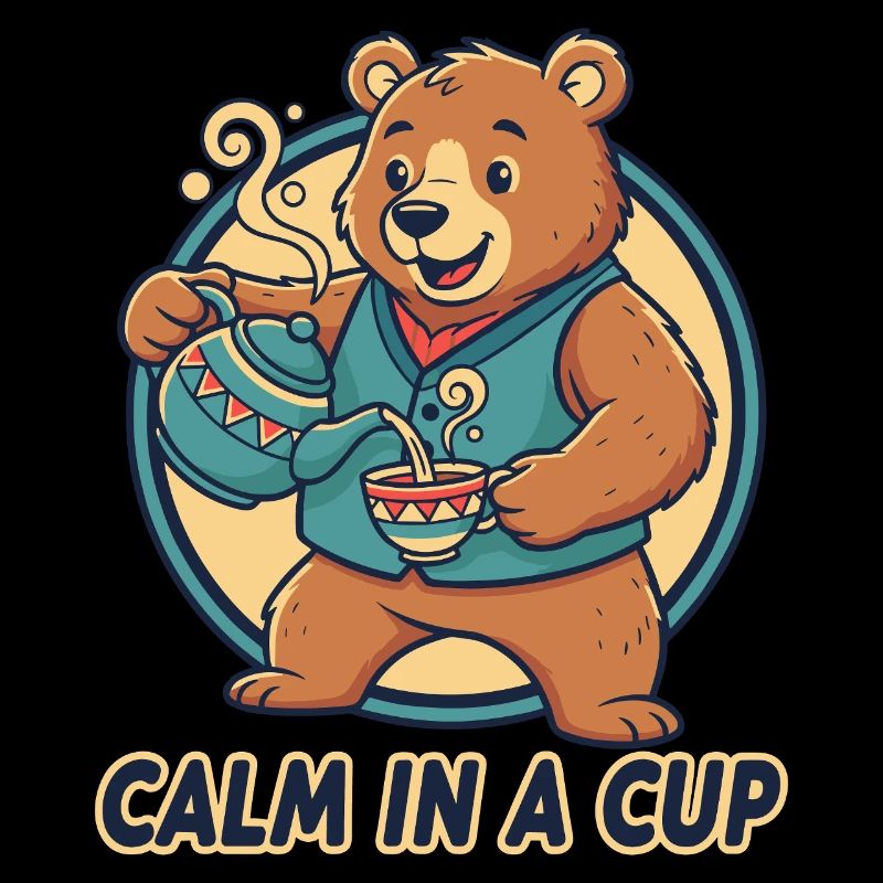 Calm in a Cup: Bear Tea Vibes