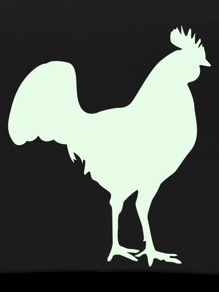 Silhouette du coq