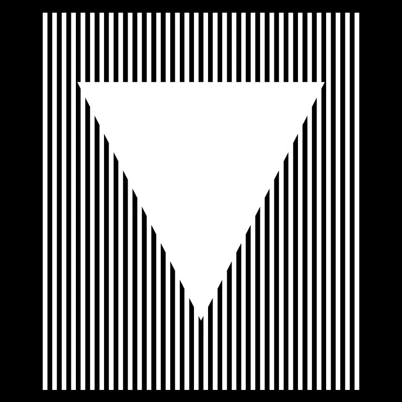 Dreiecks- und Linien-geometrisches Design