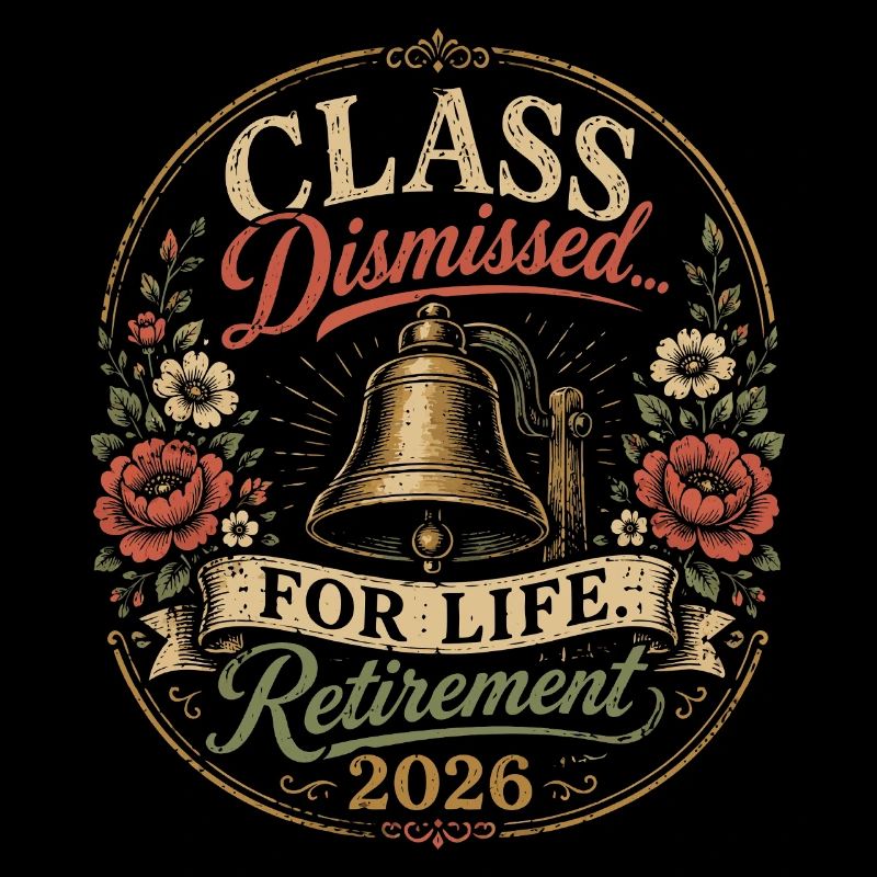 Retraite Professeur 2026 - Class Dismissed For Lif