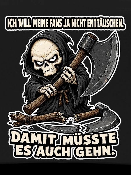 Mit der Axt geht’s auch