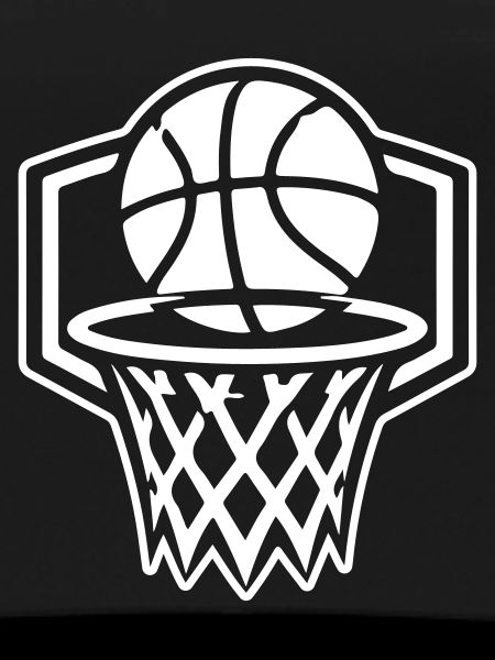 Basketball Korb Symbol