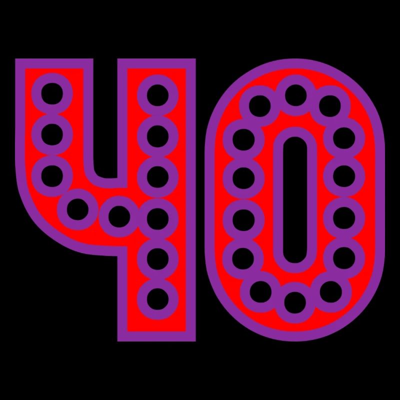40. 40 ANS. 40e ANNIVERSAIRE. ANNIVERSAIRE 40 ANS.