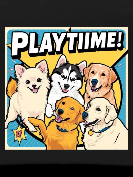 Comic Dogs - Playtime