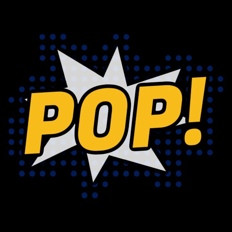 Pop art à pois