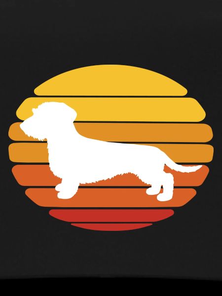 Dog Dachshund Sunset Design