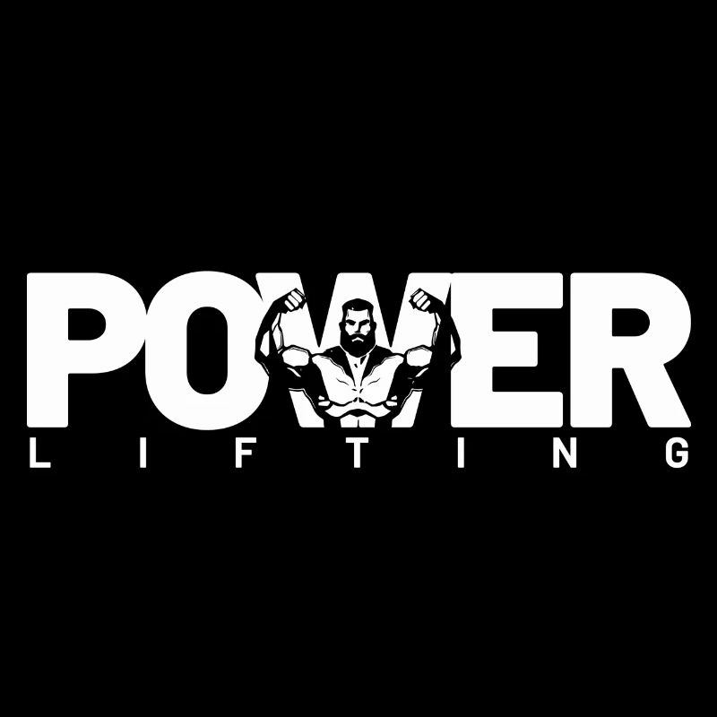 power lifting white