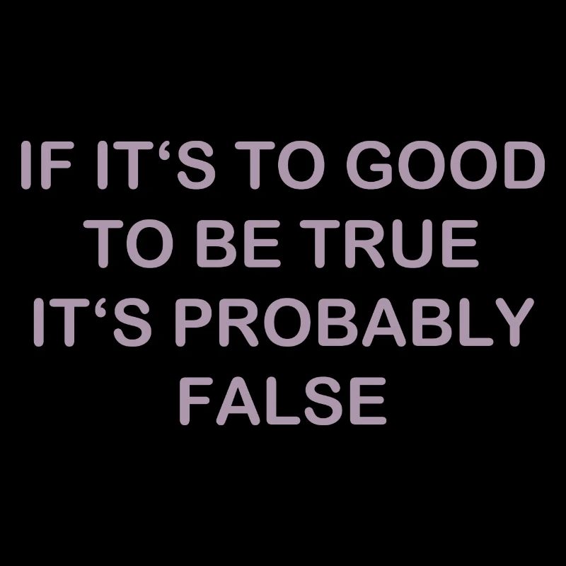 Previously beautiful, probably wrongly funny saying