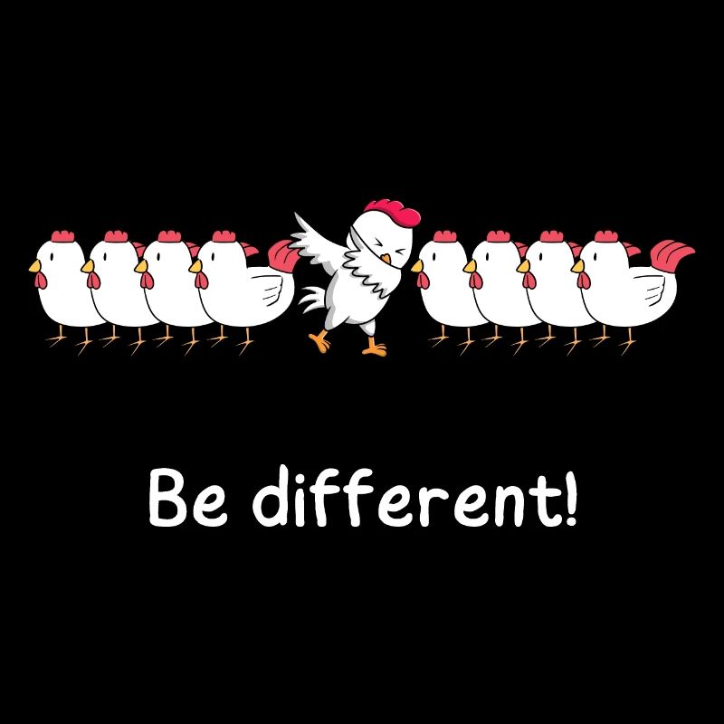 Être différent! Dansez hors ligne !
