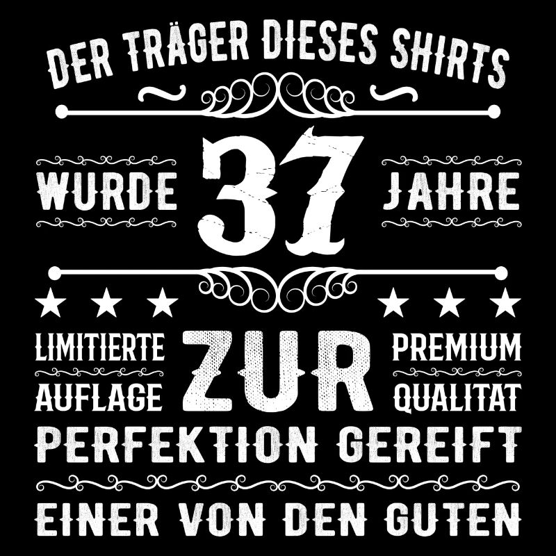 37 Jahre Geschenkidee zum 37 - Geburtstag