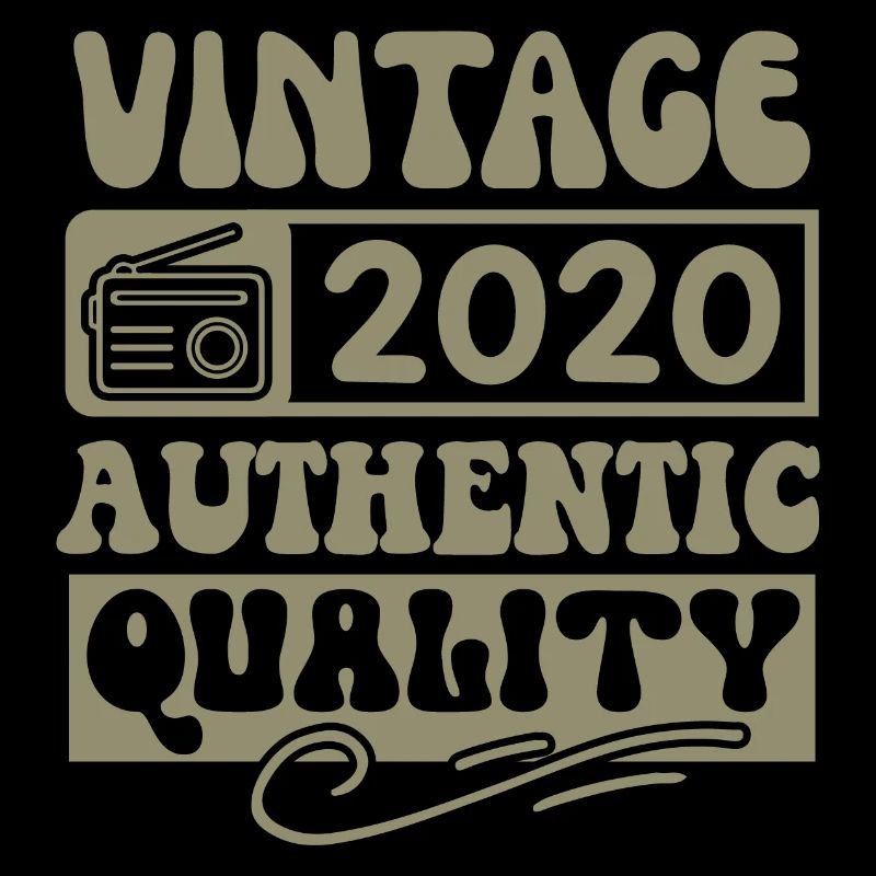 Authentic 2020 Vintage 2020 - Vintage 2020 Retro