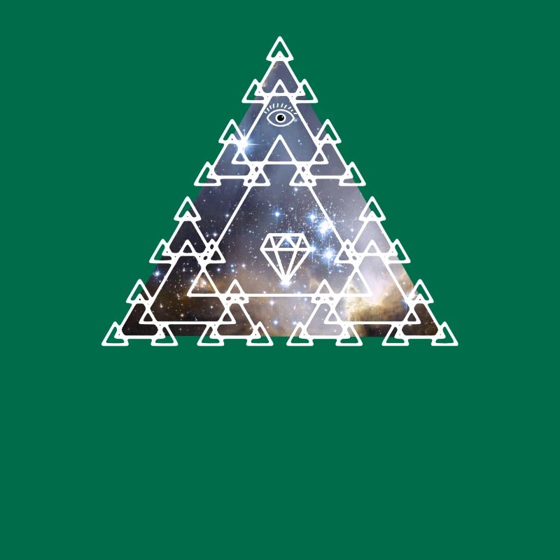 Illuminati Pyramide oeil univers Alien Nerd pc