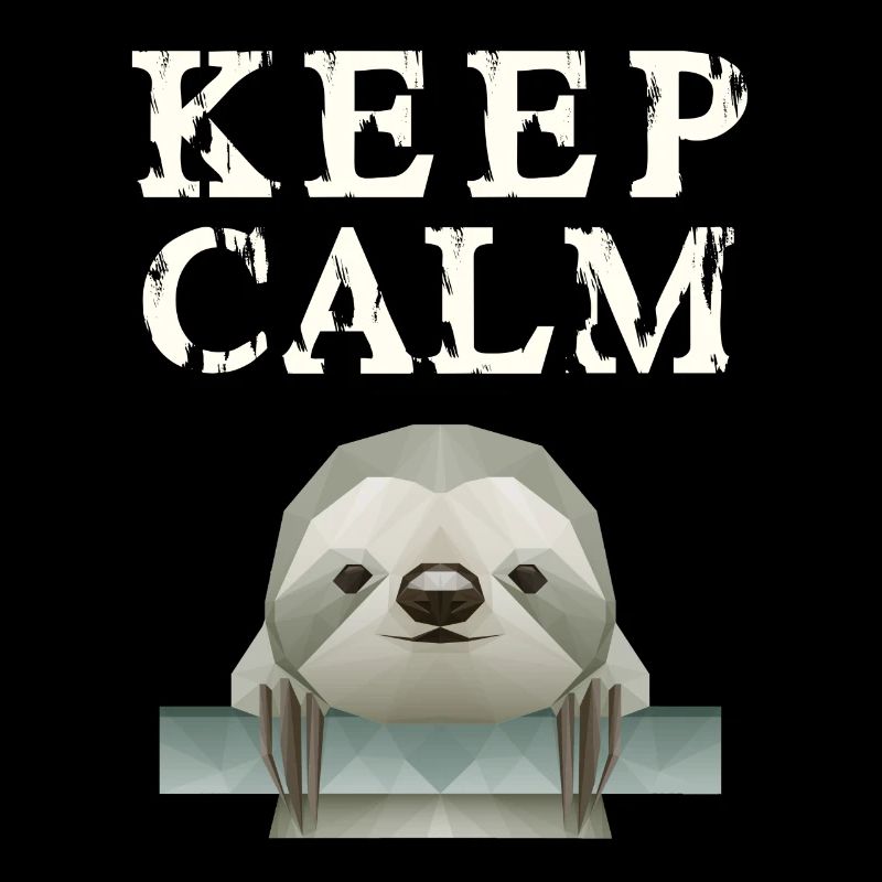 Keep Calm Faultier