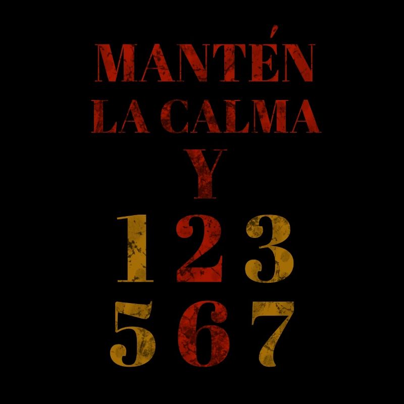 Manten la calma and dance salsa - dance gift