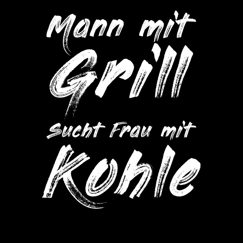 Mann mit Grill sucht