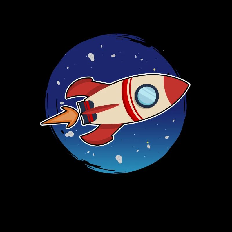 Fast Rocket Launches into space