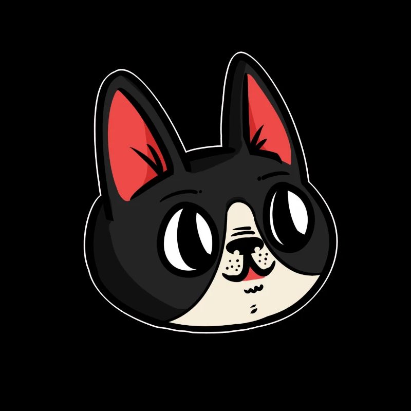 Chat de chat de dessin animé