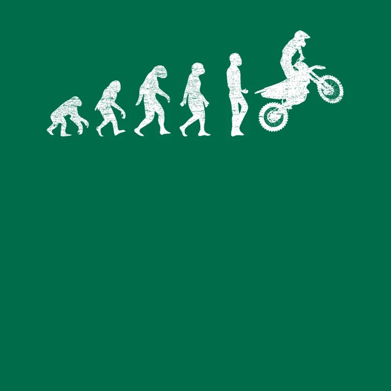 Motocross Evolution Motorcycle Biker Gift