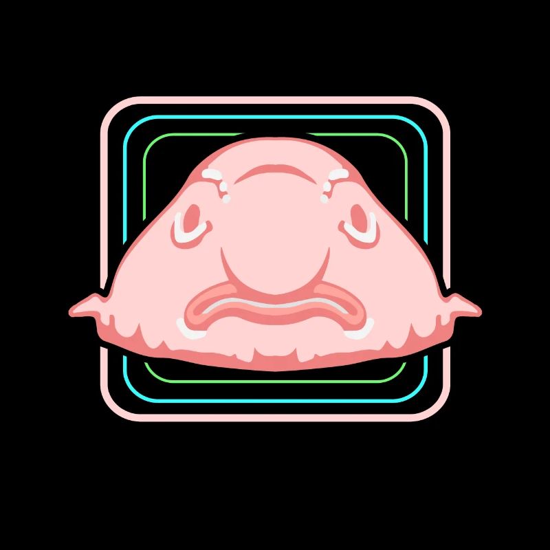 Blobfish Deep Sea Grumpy Introverted Gift
