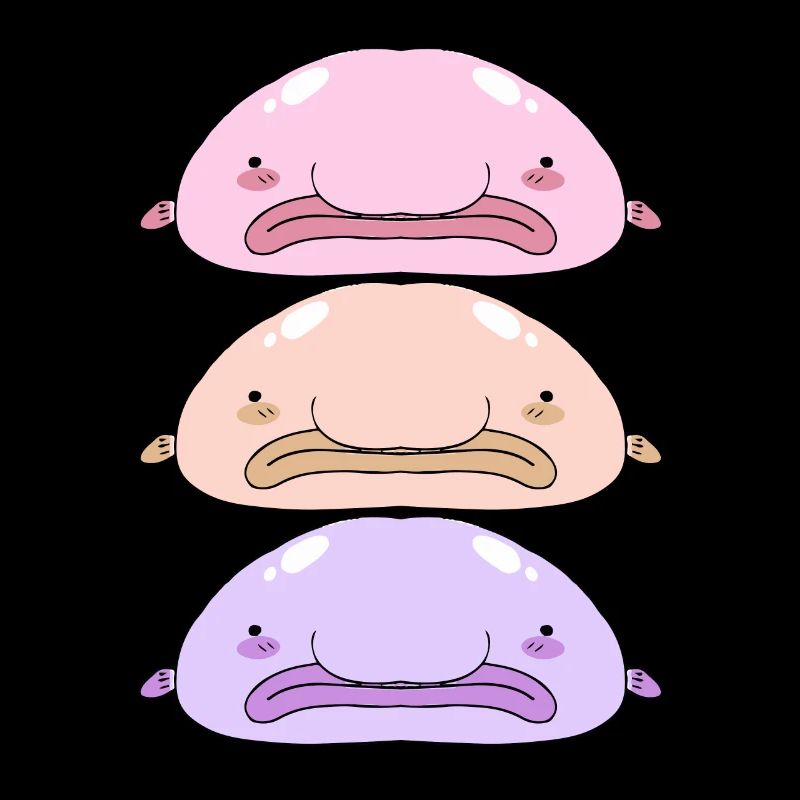 Blobfish Deep Sea Grumpy Introverted Gift