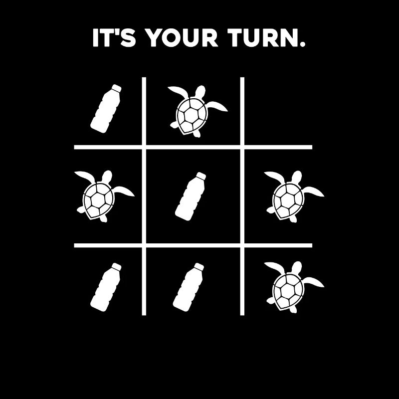 It's your turn ECO plastic turtle