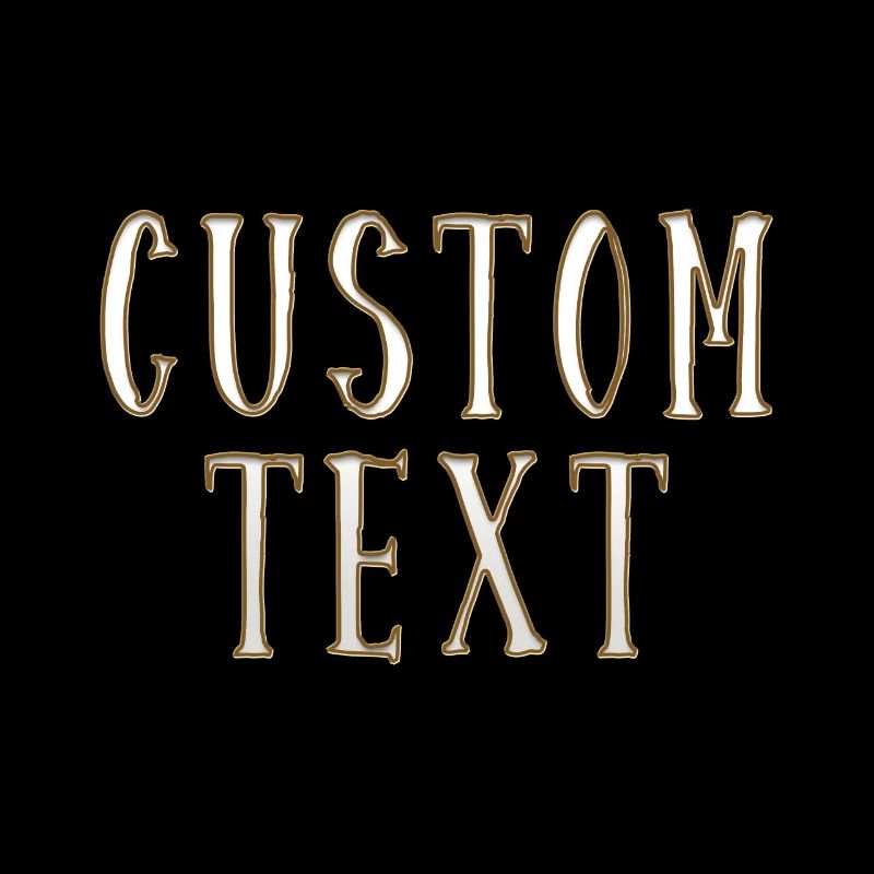Custom text