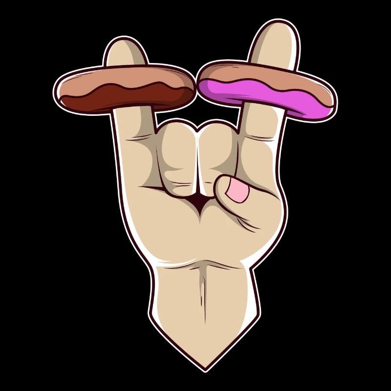 Design Rock n Roll Donut Double Queen