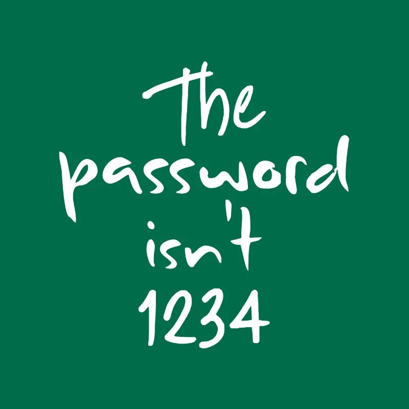 Password Nerd Internet Geek IT Informatics Gift