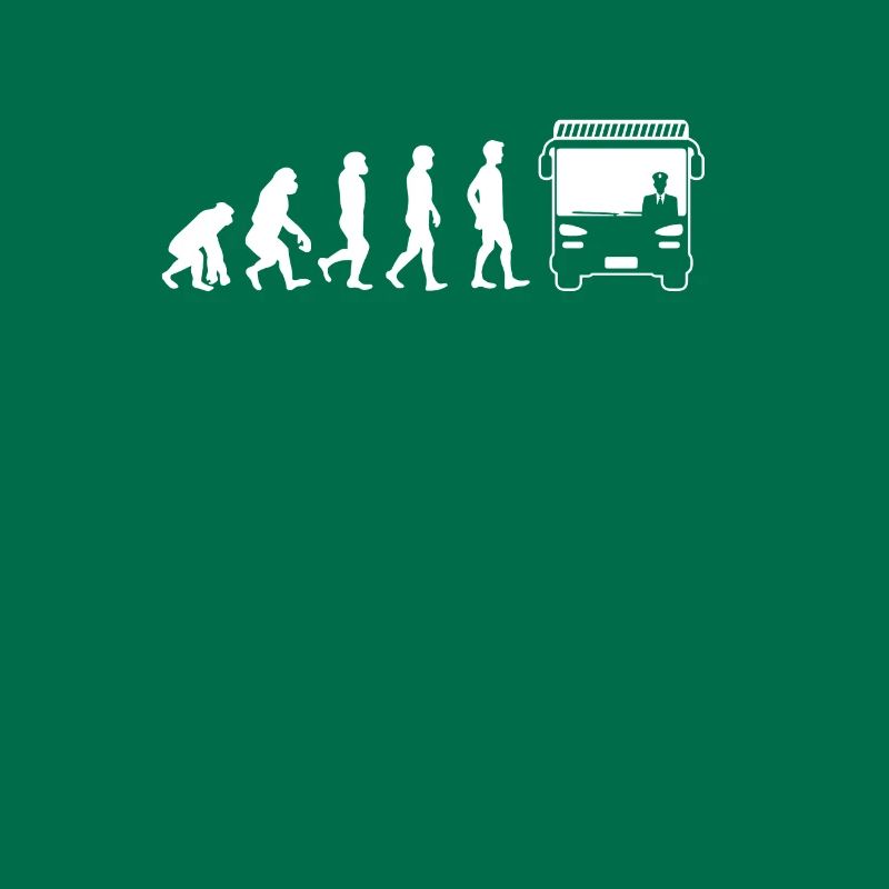 Busfahrer Shirt Evolution Busfahrer