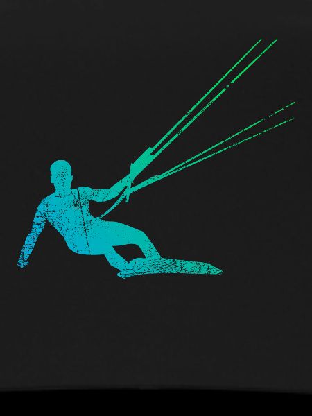 Kitesurfing kiteboarder