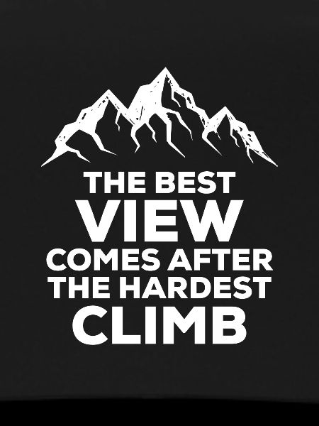 Climbing climbing mountain