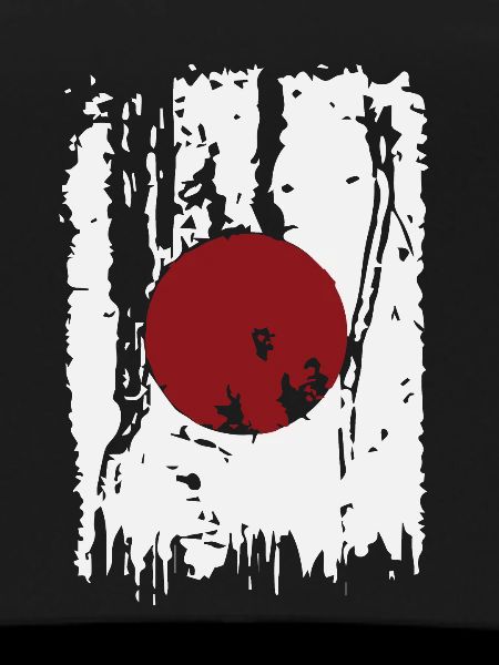 drapeau japonais cool