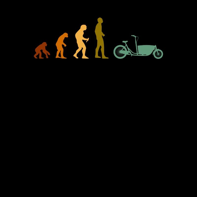 Vélo cargo courrier rétro vélo