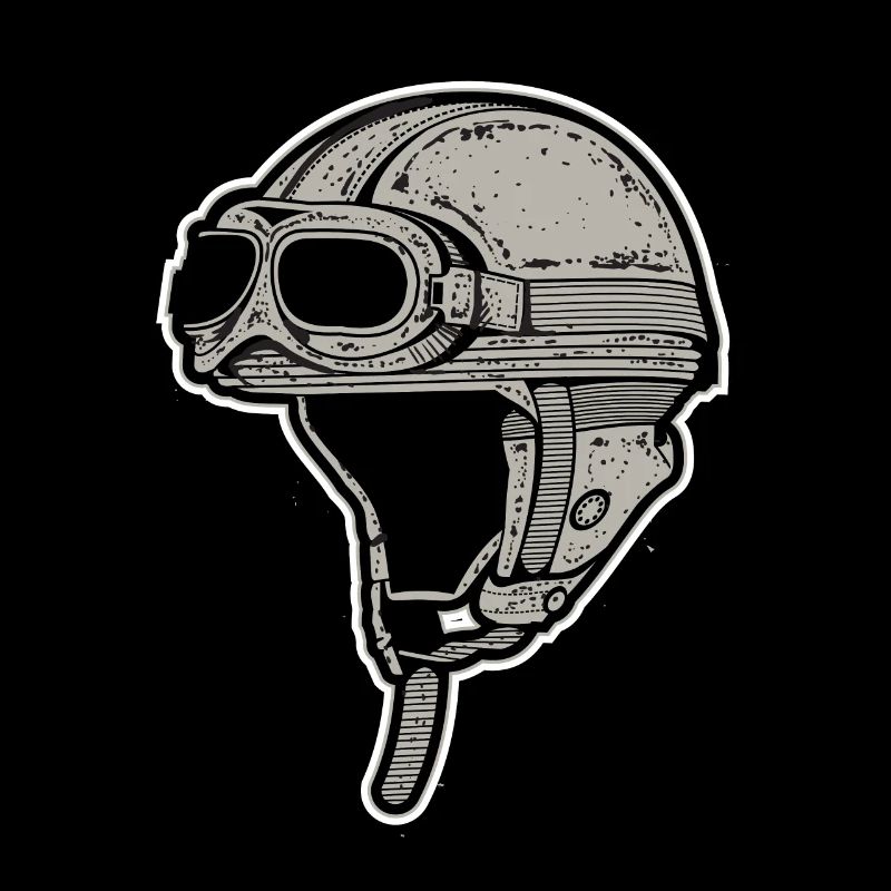Motorrad Helm Mofa