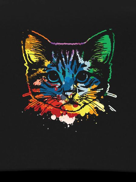 Cat pop art