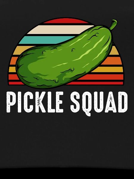Pickle Squad Retro Sunset