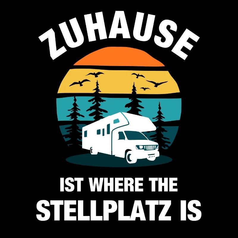Camping Camper Wohnmobil Campen Zuhause Geschenk