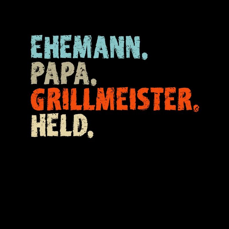 EHEMANN PAPA GRILLMEISTER HELD - Papa Geschenkidee