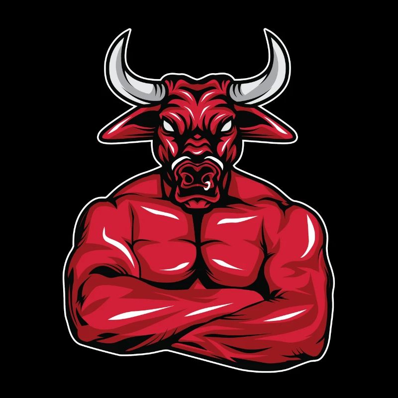 Bodybuilder Taurus Muscles Cadeau de remise en forme