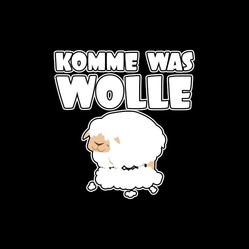 Komme was wolle - Schaf - Schafe - Wolle