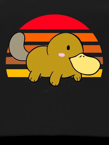Platypus sunset
