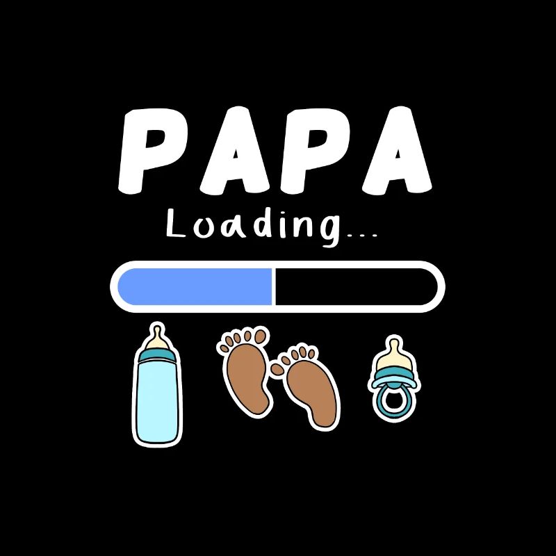 expectant father - dad is loaded