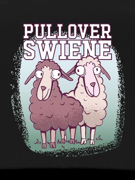 Pulloverswiene Plattdeutsch Ostfriesisch Schafe