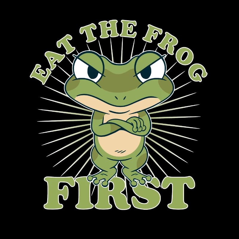 « Eat The Frog First » Comic To Dos d’abord