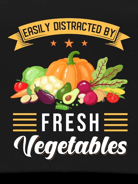 Vegetable Saying Vegetarian Gift