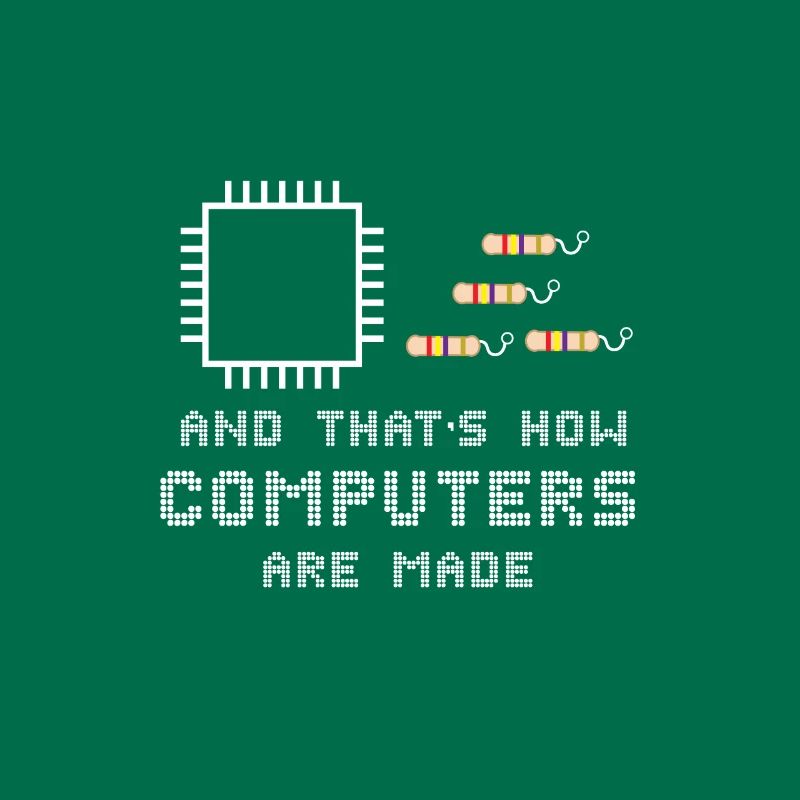 Computer Hardware PC Nerd Motherboard