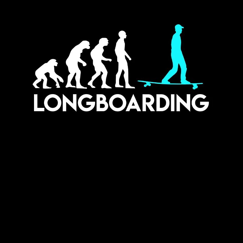 Singe Homme Longboarder Evolution Développement