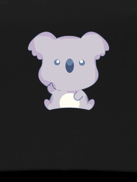 Koala middle finger