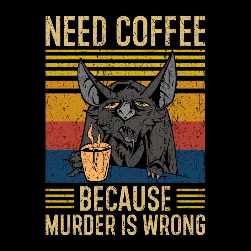 Need Coffee Kaffee Spruch